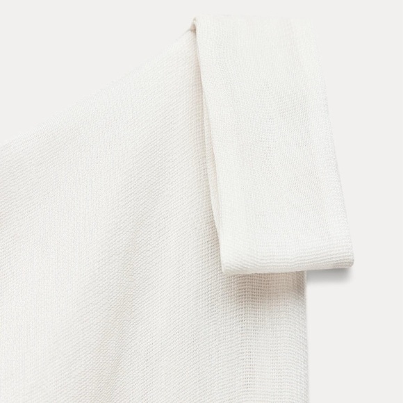 NWT Circ x Zara Linen Blend Open Back Long Dress Size M - Picture 8 of 9